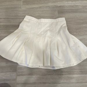 White Tennis Skirt